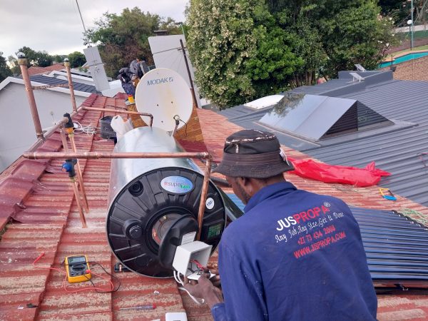 Plumbing Certificate of Compliance. Geyser COC after solar geyser replacement Installation or repairs