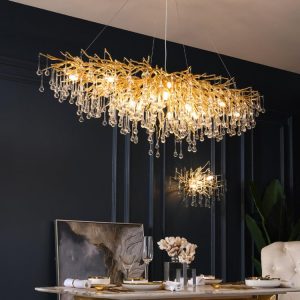 Chandelier Installation for the good light appearance in the house