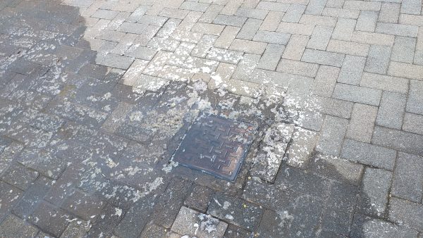 Blocked Drain that was unblocked by Juspropa team with manual drain rods and high pressure jetting maching and a drain unblocking machine