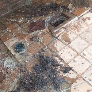 Plumber Blocked Drain that was unblocked by Juspropa team. Drain cleaning