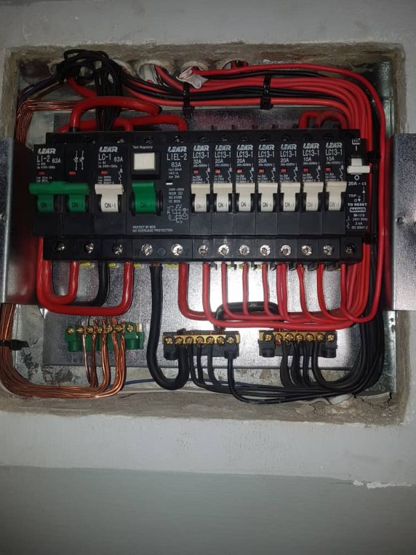 House rewiring, we fix Earthleakage Tripping or repairs