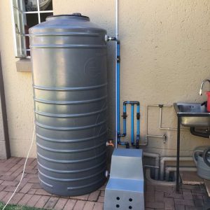 Back Up Water Tank Installation By Juspropa 1000L Water Tank Backup System Installation