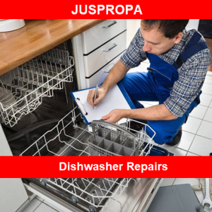 Dishwasher Repairs by Juspropa technicians