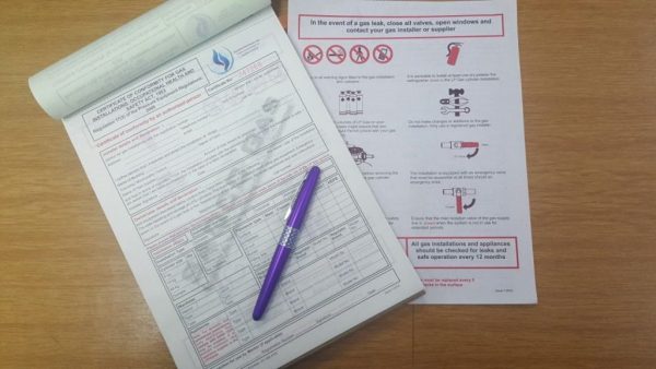 Gas Certificate Of Compliance COC. Issued by Juspropa Gas Specialist
