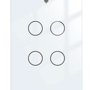 Smart light switch installation with Wifi. Automatic On and OFF