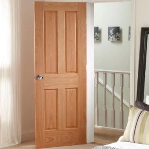 Inside Wooden door Installation. Inside House door