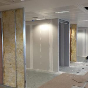 Drywall ceiling installation by Juspropa drywall installers