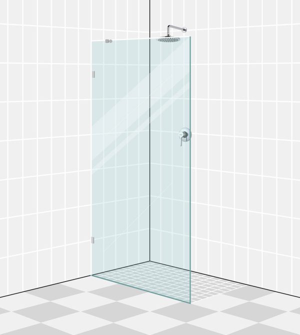 Shower Glass Installation done by Juspropa Plumbers during Bathroom Reonovations.