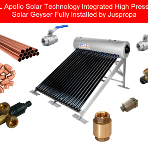 200L Apollo Solar Geyser Installation by Juspopa Solar Geyser Plumbers
