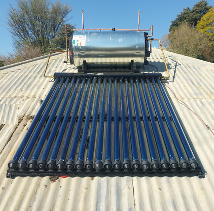 Juspropa Type and Cost of Solar Geysers