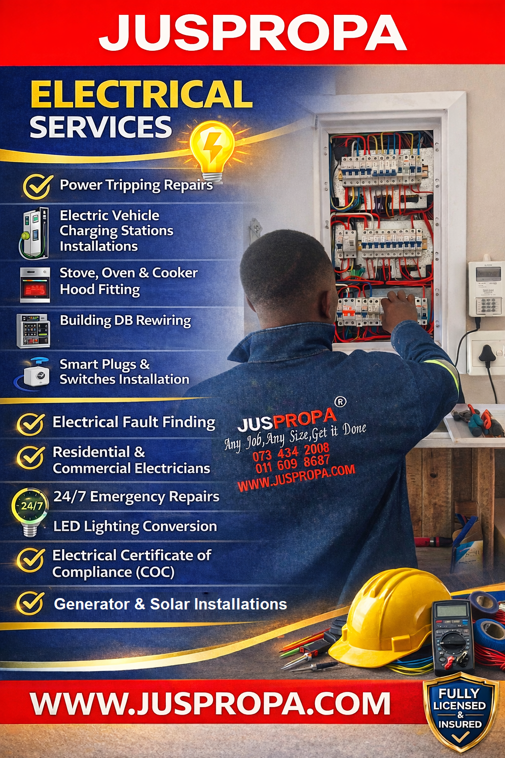 Professional Residential & Commercial Electrical Services