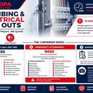 Juspropa Plumbing and Electrical Call Out
