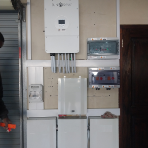 12kw Sunsynk Solar System with 18 Panels Installation